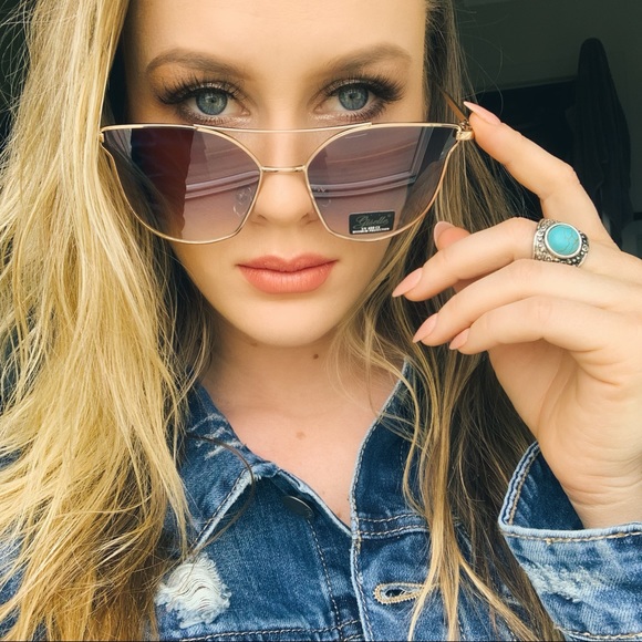 Giselle Sunglasses 🕶 Gold/Brown - Picture 2 of 5